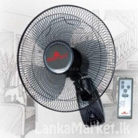 Bright Wall Fan With Remote – 16 Inches