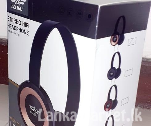 LELISU Stereo Hifi headphone with mic / LELISU Headphone LS-811