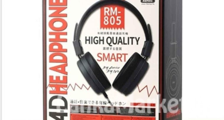 Headset / Headphone / Wired Headset Music over-ear Headphone / Remax Rm-805 Wired Headset Music over-ear Headphone