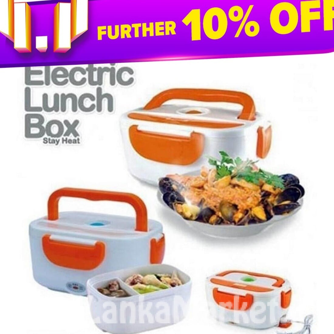 Electric Lunch Box / Hot Food Electric Lunch Box /  Portable Electric Lunch Box