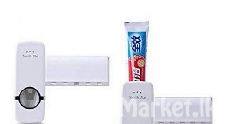 Tooth Paste Dispenser And Brush Holder