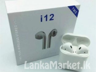 i12 TWS Wireless Headset Airpods Bluetooth 5.0 Touch