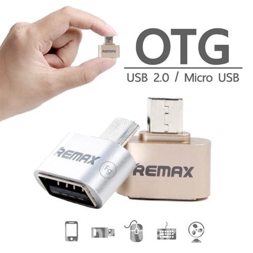 OTG Micro USB  / REMAX Mobile Phone adapters OTG TYPE-C to USB Adapter Mini Connector