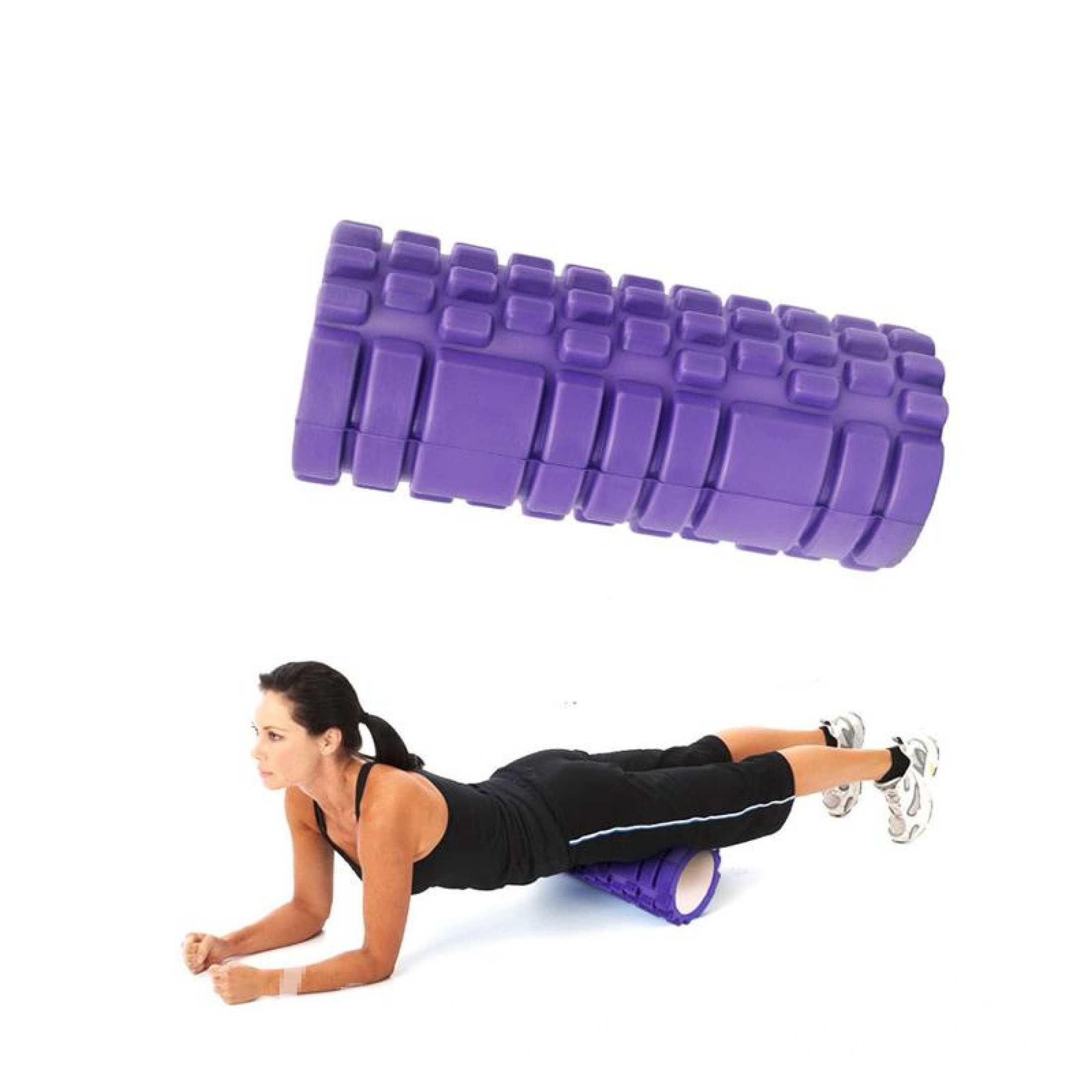 Yoga Foam Roller / Gym Foam Roller / Exercise Sports Massage Pilates Fitness Point – Large