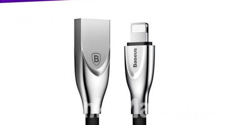 Baseus Zinc Alloy Metal USB Cable For iPhone