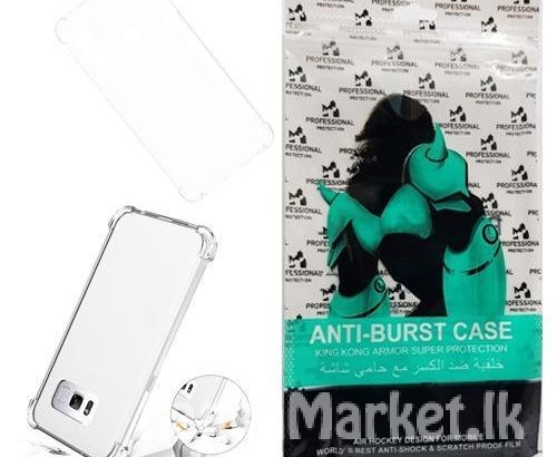 Samsung A10S Anti Burst Back Cover / Anti Burst Back Case / Clear Back Cover / Transparent Back Cover / Silicone Back Cover