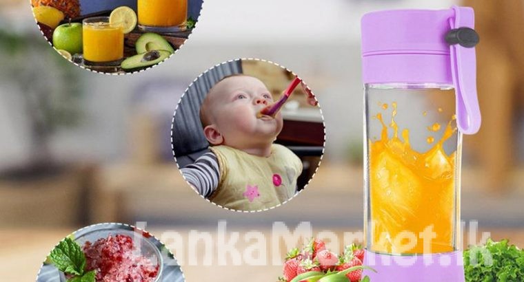 Portable and Rechargeable Battery juicer Blender