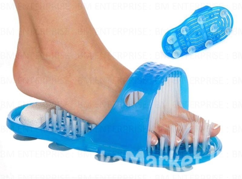 Foot Brush / Foot Scrubber Brush Massager / Easy Feet Cleaner – The Foot Scrubber