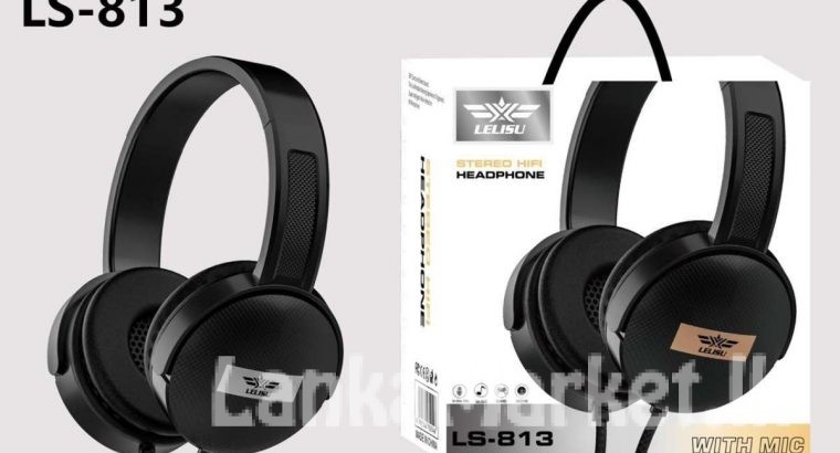 LELISU Wired headphone wth mic/ Bluetooth Headphone with MIC / LELISU LS-813 WIRED HEADPHONE WITH MIC