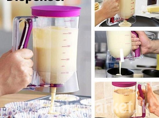 Batter Dispensar – Bakers Supplies – Cake, Cupcake, Pancake, Muffins, Dough cream Maker