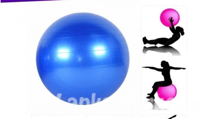 Gym Ball / Yoga Ball – (Aerobic Ball) – 75 Cm – Multicolor