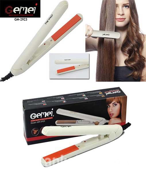Gemei Mini Hair Iron & Straightener GM-2923