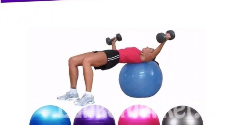 Gym Ball / Yoga Ball – (Aerobic Ball) – 95 Cm – Multicolor