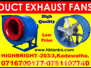 centrifugal Exhaust fan srilanka, EXHAUST fans srilanka for ducts,