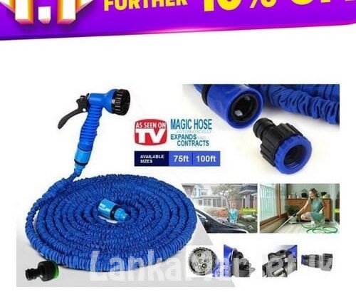 Magic Hose Expandable with Spray Gun – 100ft