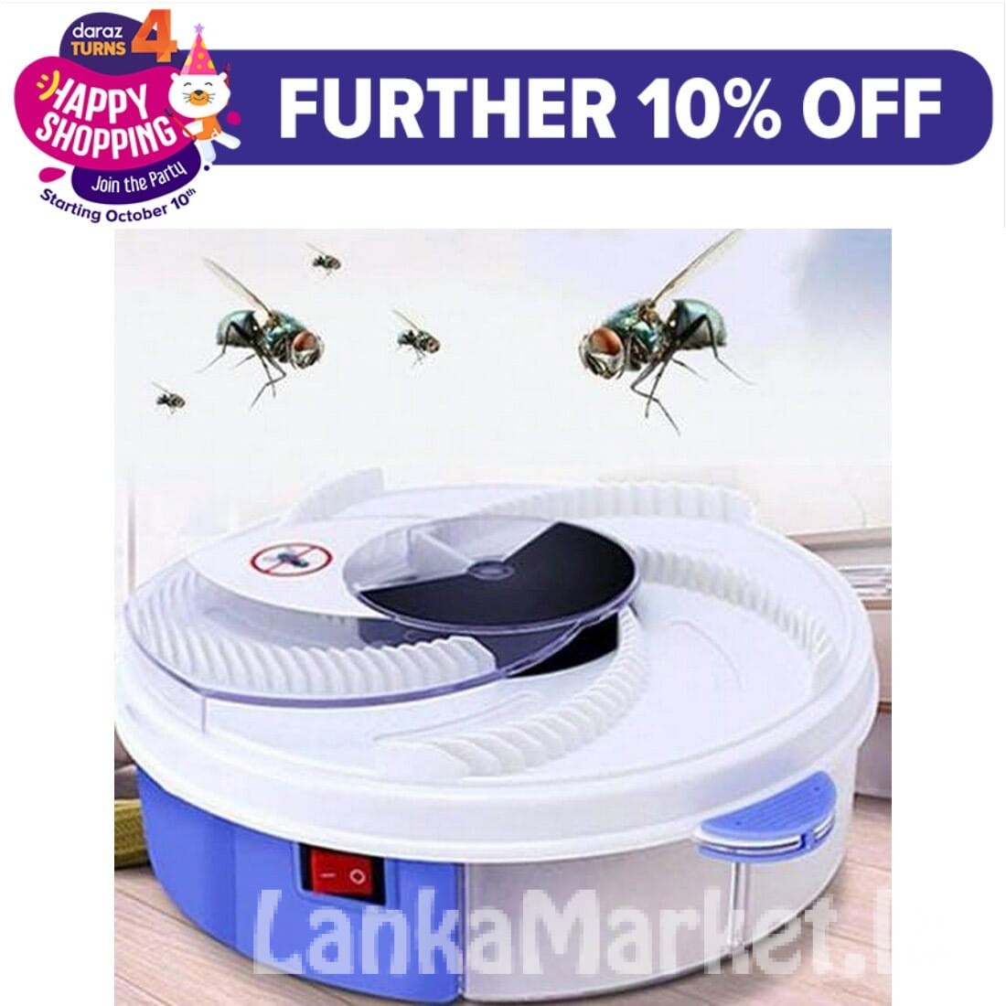 Rotating Fly Catcher & Mosquito catcher / Rotating Insect Catcher