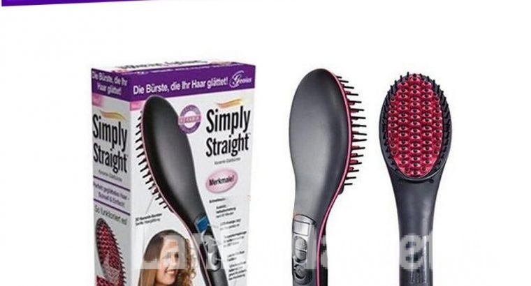 Simply Straight hair straightening brush / Simply Straight Hair Straightener