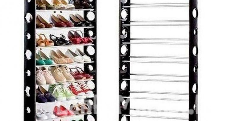 Stackable Shoe Rack – 10 tier Shoe Rack / 10 Layer Shoe Rack