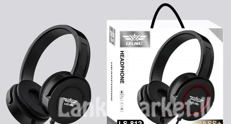 LELISU Stereo Hifi headphone with mic / LELISU Headphone LS-812