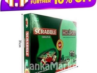 2 In 1 Monopoly & Scrabble – Board Games