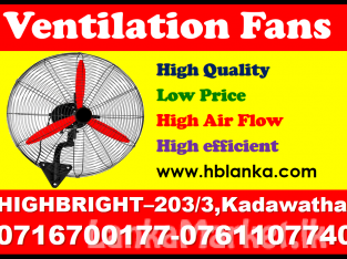 Ventilation fans srilanka ,exhaust fans srilanka, wall ventilation fans srilanka