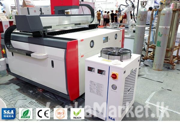 Industrial recirculating chiller for 1KW fiber laser cutting equipment