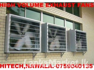 wall exhaust fans srilanka , exhaust fans for factories, warehouses