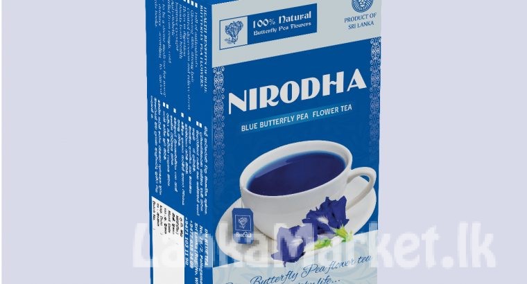 Nirodha Blue Butterfly Pea Tea ( Nil Katarolu Tea)