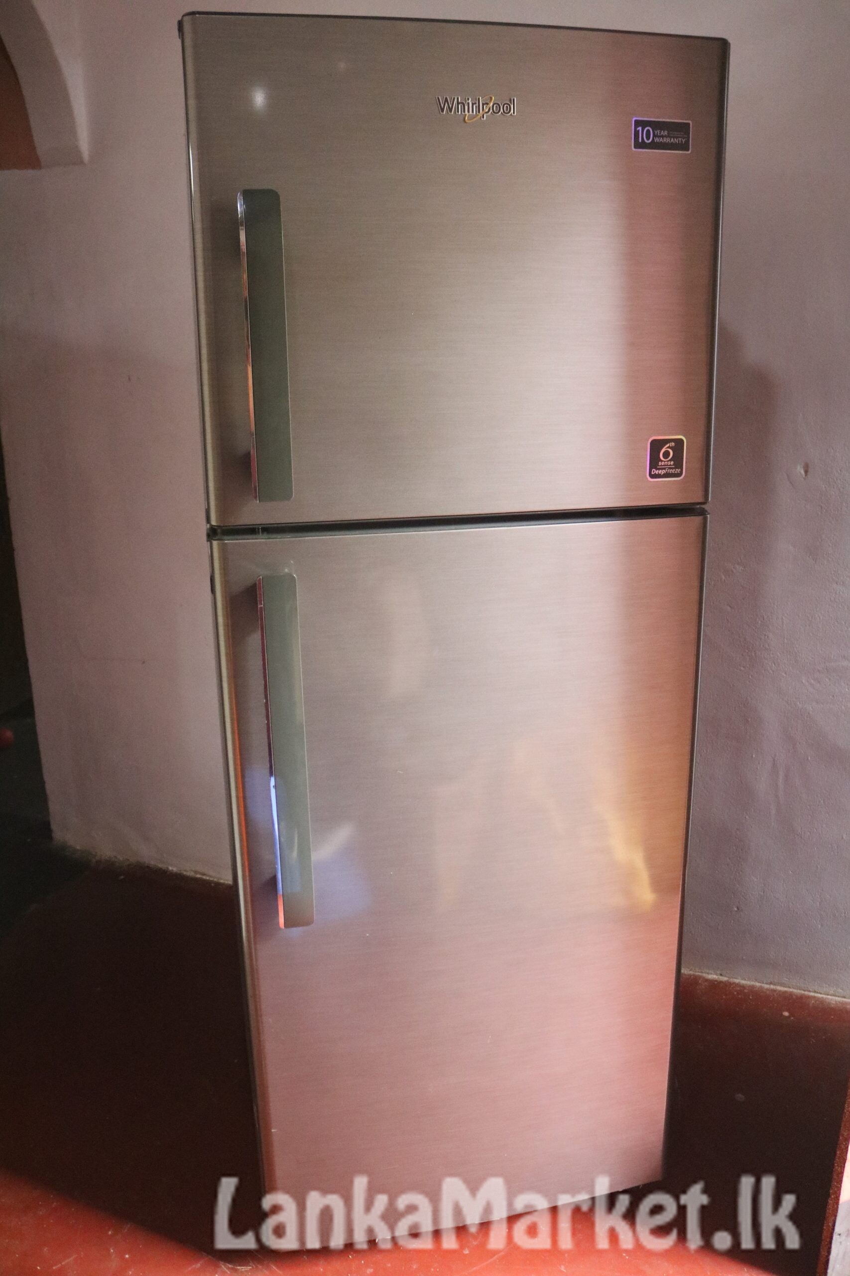 Fridge- whirlpool refrigerator 245l – titanium gen 2