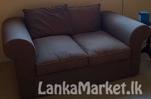 Teak King size Bed, Two Matching 3 seater Sofas, Coffee Table, 2 seater Sofa