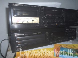 Cassette player & CD player for sale