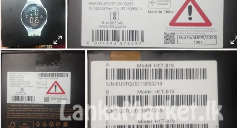 HUAWEI SMART WATCH GT 2e