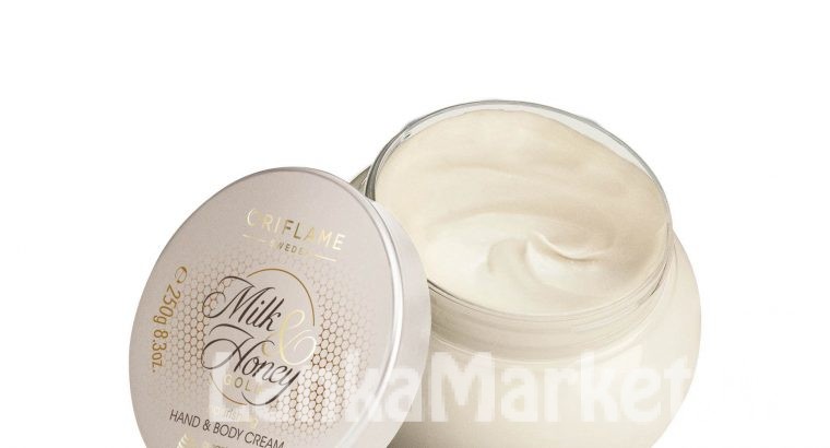 ORIFLAME/Milk & Honey GOLD-Nourishing Hand & Body Cream