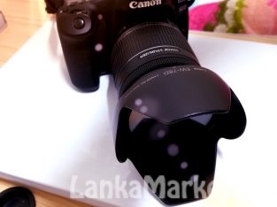 Canon 80D camera with lens