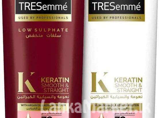 TRESemme Shampoo Keratin 400ml + Tresemme Conditioner Keratin 400ml