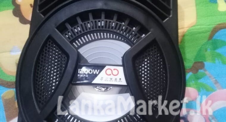 bluetooth portable rechargable karoke speaker