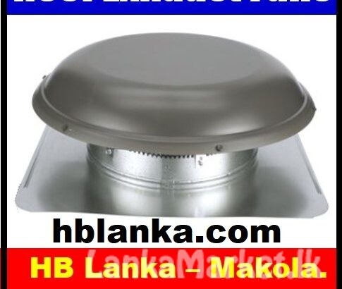 Roof Exhaust fan srilanka, turbine ventilators srilanka