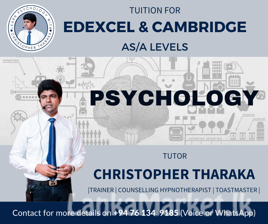 Tuition for Edexcel & Cambridge AS/A Levels Psychology