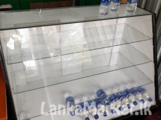 Glass showcase for sale