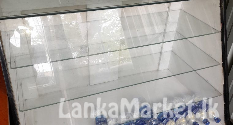 Glass showcase for sale