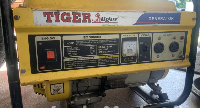 Tiger | Single Phase Gasoline Generator Set