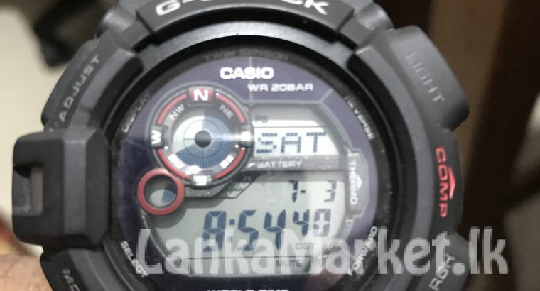 G Shock Black Watch