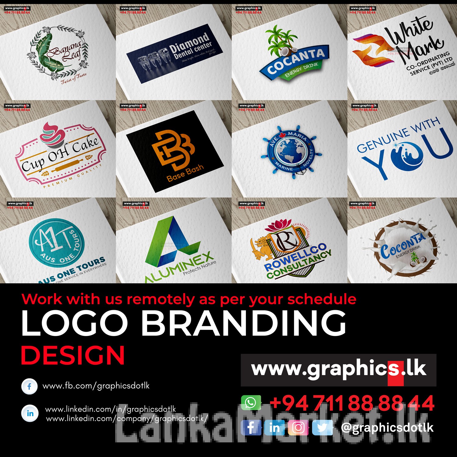 Logo Designing / Web Designing / Graphics Designing