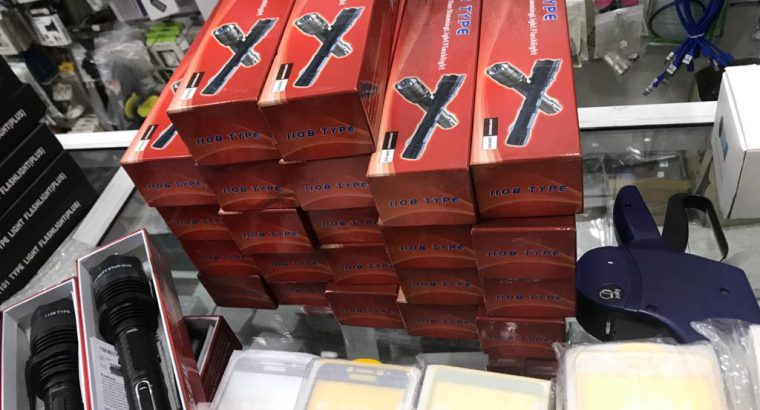 Self defense stun gun shock torch (tazer)