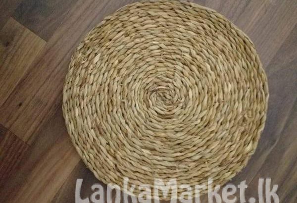 Round Placemats Natural Seagrass Woven Dining Table Mats