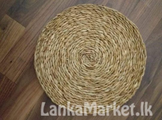 Round Placemats Natural Seagrass Woven Dining Table Mats