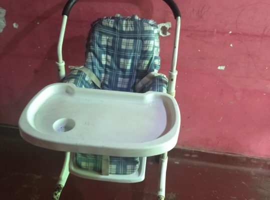 Used Baby Walker, Feeding chair and Stroller