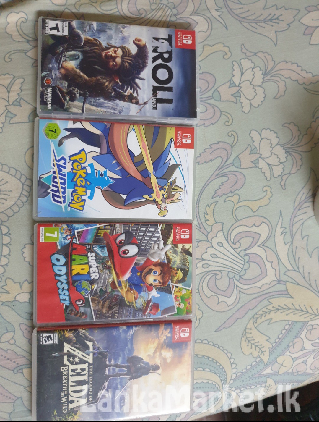 Nintendo switch full set with games