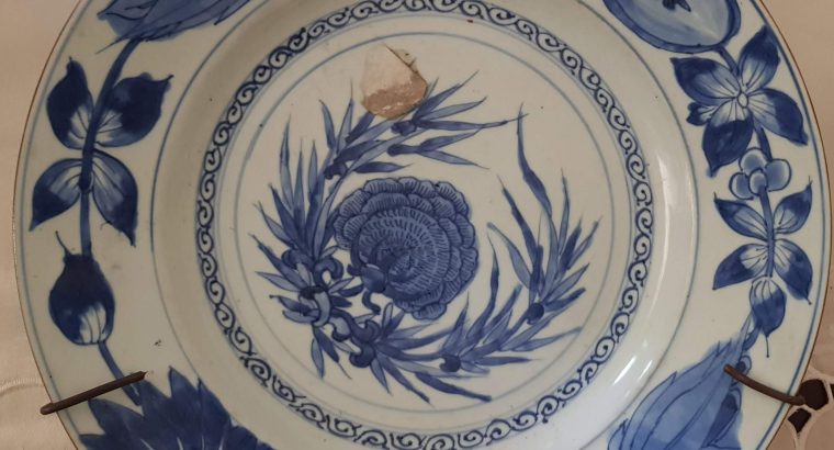 Chinese Flower Plate