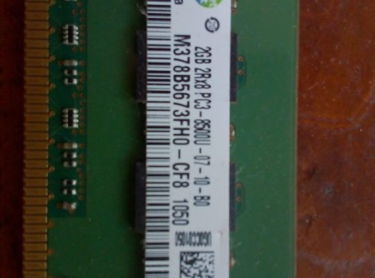 SAMSUNG DDR3 2GB RAM